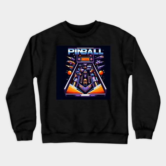 pinball wizard Crewneck Sweatshirt by vaporgraphic